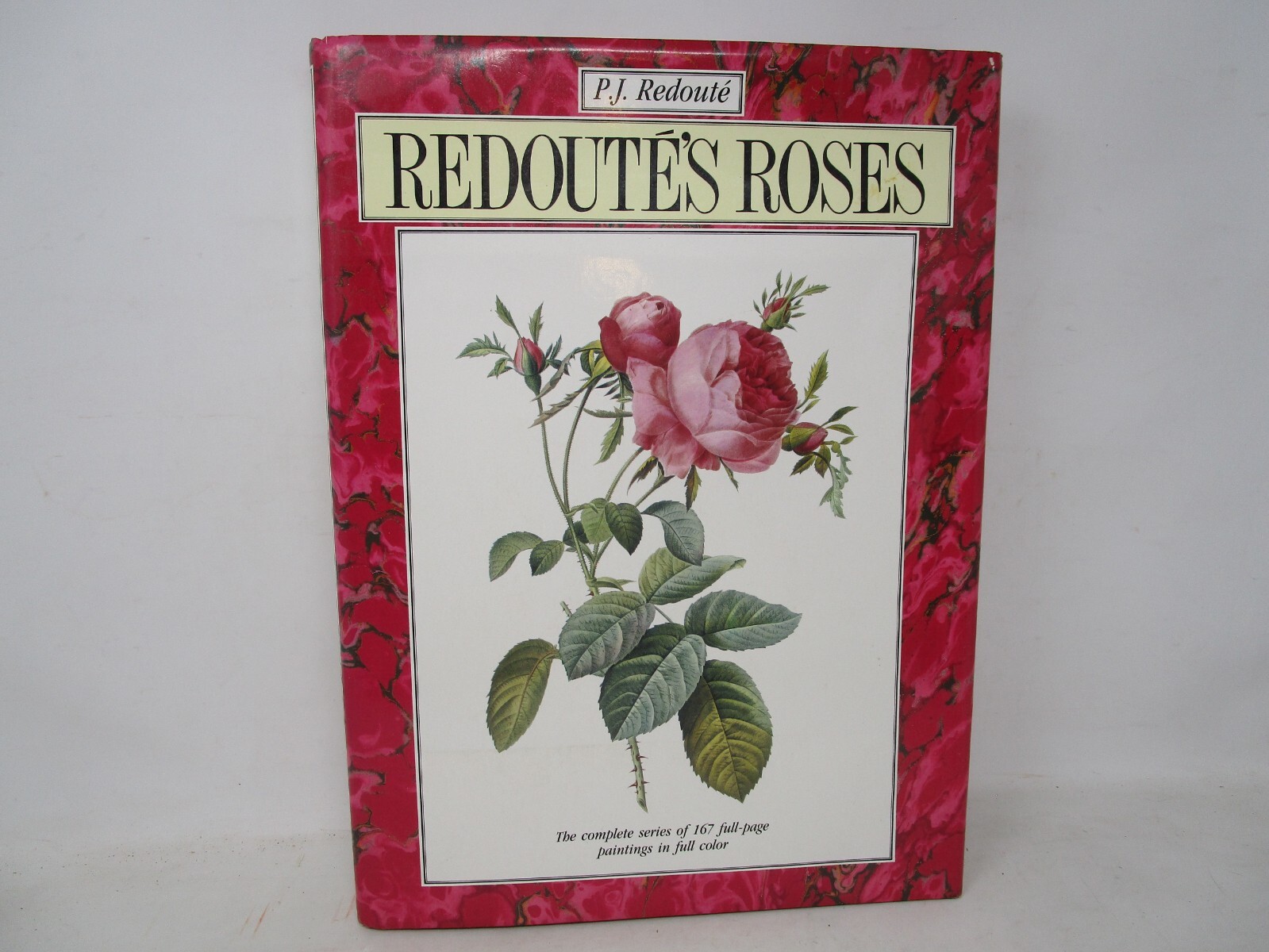 P. J. Redoute Redoute&rsquo;s Roses 167 Full Page Paintings 1990