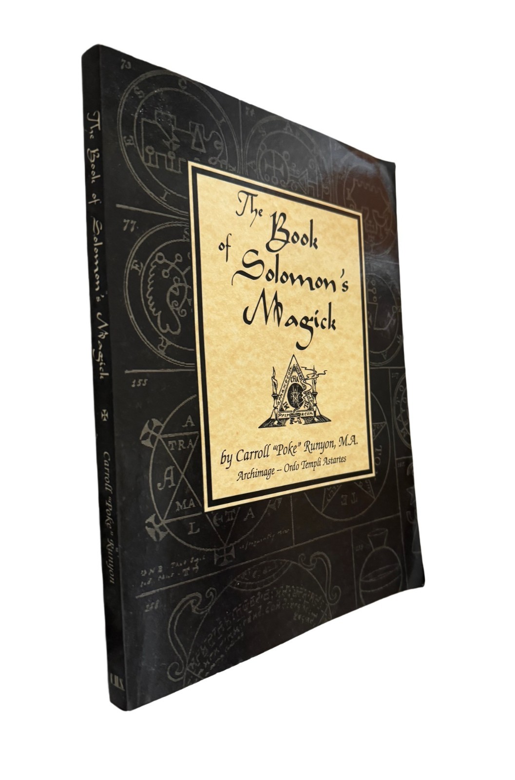 The Book of Solomon&rsquo;s Magick by Carroll Poke Runyon Paperback used book