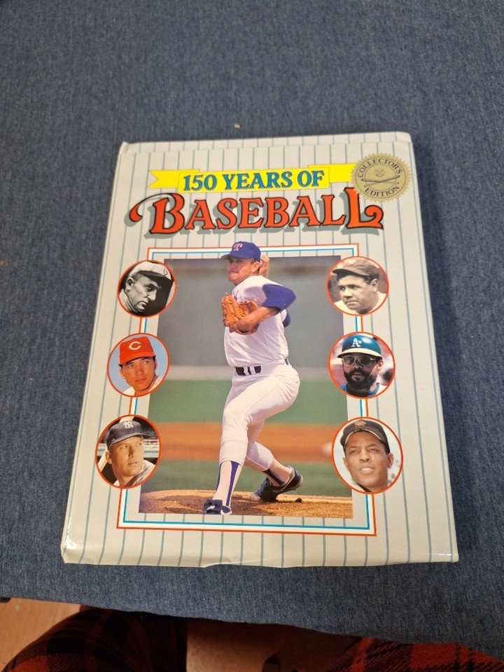150 Years of Baseball 504 pages Collector&rsquo;s Edition 1989 Book