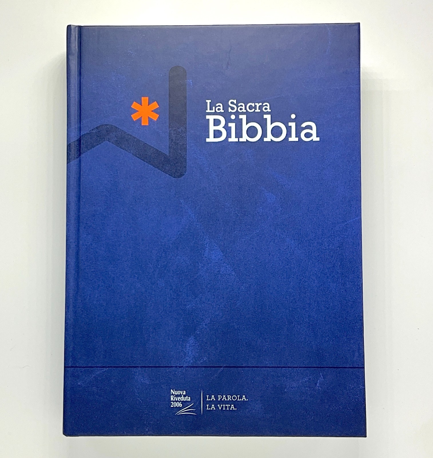Italian Language Reference Bible, La Sacra Bibbia, NRV 2006, Blue Hardcover